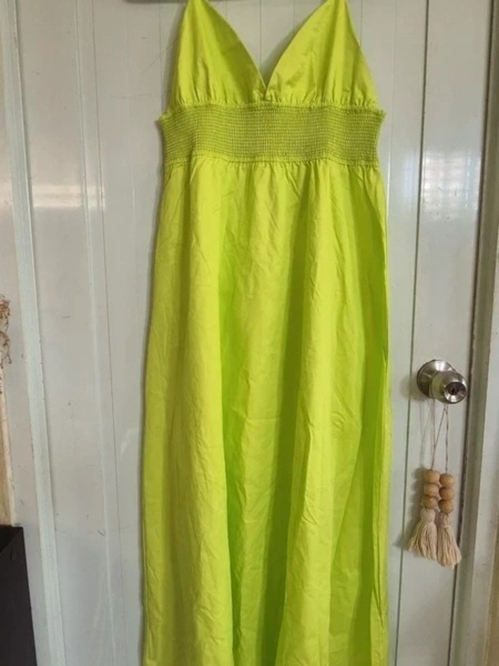 Lime Maxi Dress